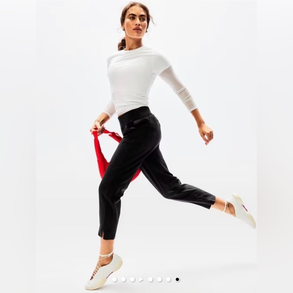 Athleta Brooklyn Ankle Pants Sz 4 - Picture 3 of 5
